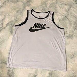 Nike tank top. White